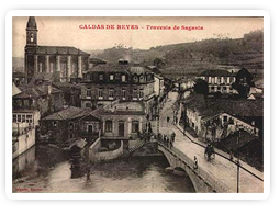 Vista de Caldas (primeira mitade século XIX)